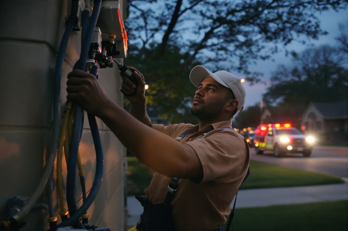 Emergency electrical repair
